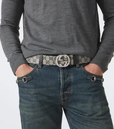 Gucci GG canvas reversible belt | Thumbnail 4