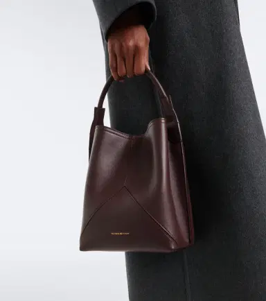 Victoria Beckham Victoria leather bucket bag | Thumbnail 4 Victoria Beckham Victoria leather bucket bag | Thumbnail 4