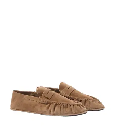 Saint Laurent Le Loafer suede penny loafers | Thumbnail 1 Saint Laurent Le Loafer suede penny loafers | Thumbnail 1