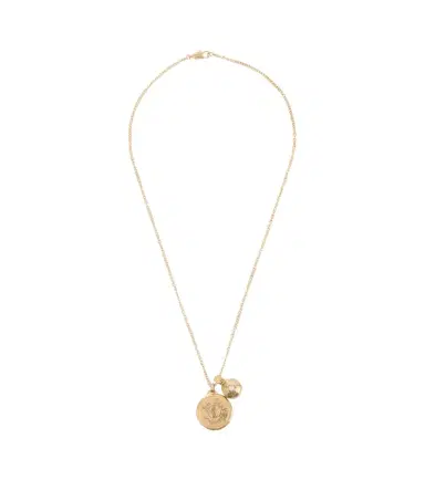Saint Laurent Cassandre embellished chain necklace | Thumbnail 1