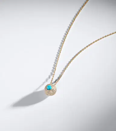 Suzanne Kalan Evil Eye 18kt gold pendant necklace with diamonds and turquoise | Thumbnail 6 Suzanne Kalan Evil Eye 18kt gold pendant necklace with diamonds and turquoise | Thumbnail 6