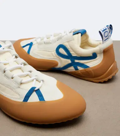 Loewe Grip Anagram suede-trimmed sneakers | Thumbnail 2 Loewe Grip Anagram suede-trimmed sneakers | Thumbnail 2