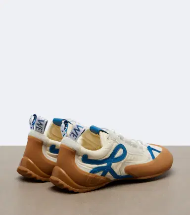 Loewe Grip Anagram suede-trimmed sneakers | Thumbnail 4 Loewe Grip Anagram suede-trimmed sneakers | Thumbnail 4