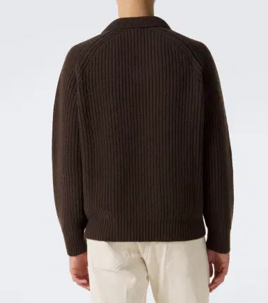 ELEVENTY Wool and cashmere polo sweater | Thumbnail 4