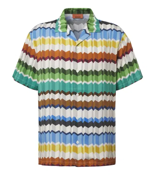 Missoni Zigzag bowling shirt
