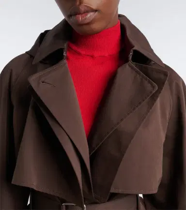 Loewe Cotton and silk gabardine jacket | Thumbnail 3