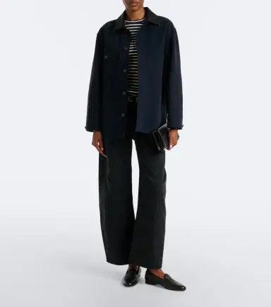 Nili Lotan Tribeca cotton twill barrel-leg pants | Thumbnail 2
