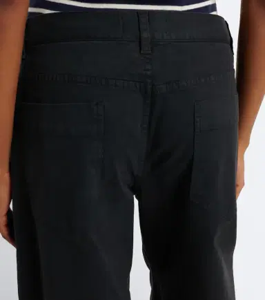 Nili Lotan Tribeca cotton twill barrel-leg pants | Thumbnail 4