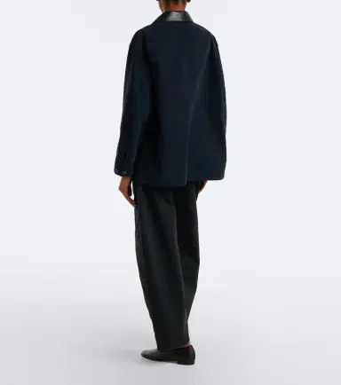 Nili Lotan Tribeca cotton twill barrel-leg pants | Thumbnail 5