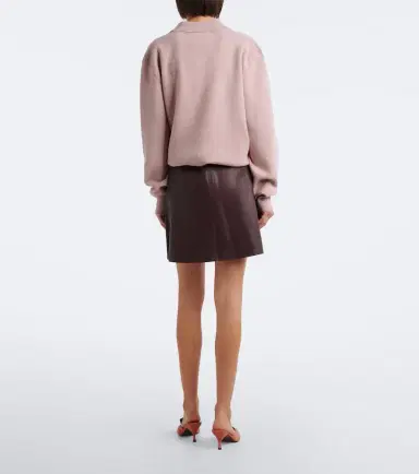 STOULS Lucie leather miniskirt | Thumbnail 2