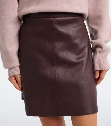 STOULS Lucie leather miniskirt | Thumbnail 4