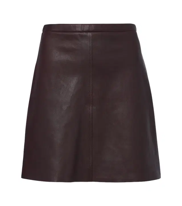 Stouls Lucie leather miniskirt