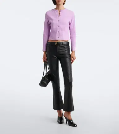 STOULS Dean flared leather pants | Thumbnail 2 STOULS Dean flared leather pants | Thumbnail 2