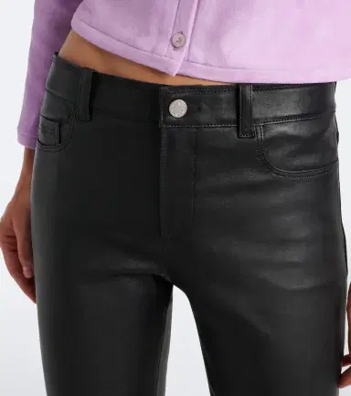 STOULS Dean flared leather pants | Thumbnail 4 STOULS Dean flared leather pants | Thumbnail 4