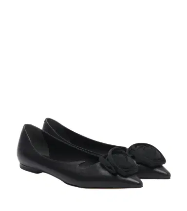 Roger Vivier I Love Vivier leather ballet flats | Thumbnail 1 Roger Vivier I Love Vivier leather ballet flats | Thumbnail 1