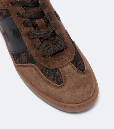 Hogan H647 leather-trimmed suede sneakers | Thumbnail 3 Hogan H647 leather-trimmed suede sneakers | Thumbnail 3