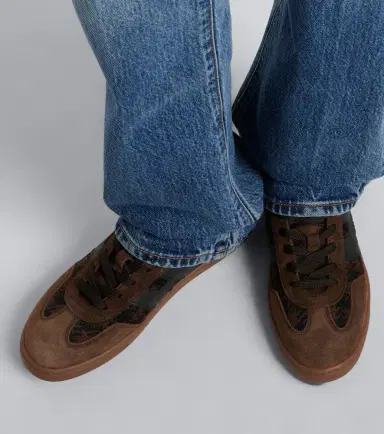 Hogan H647 leather-trimmed suede sneakers | Thumbnail 5 Hogan H647 leather-trimmed suede sneakers | Thumbnail 5
