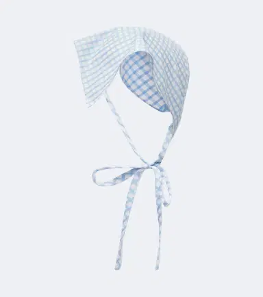 Posse Lila checked cotton head scarf | Thumbnail 3 Posse Lila checked cotton head scarf | Thumbnail 3