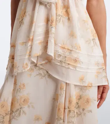 Xu Zhi Floral lace-trimmed top | Thumbnail 2