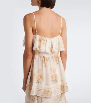 Xu Zhi Floral lace-trimmed top | Thumbnail 4