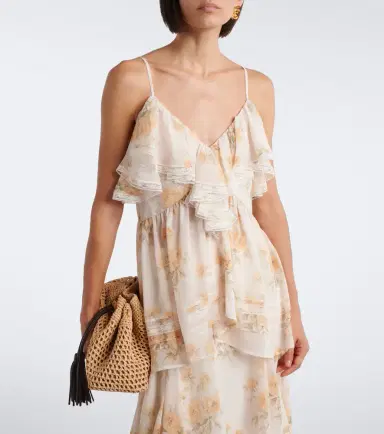 Xu Zhi Floral lace-trimmed top | Thumbnail 6