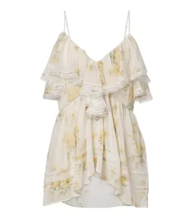 Xu Zhi Floral lace-trimmed top | Thumbnail 1