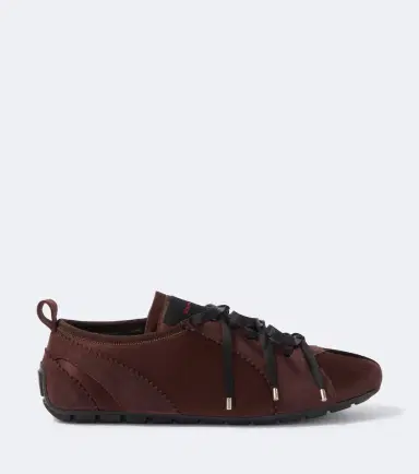 Simone Rocha Ballerina Grip suede-trimmed satin sneakers | Thumbnail 4 Simone Rocha Ballerina Grip suede-trimmed satin sneakers | Thumbnail 4