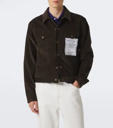 Acne Studios Patch-appliqué cotton corduroy jacket | Thumbnail 2