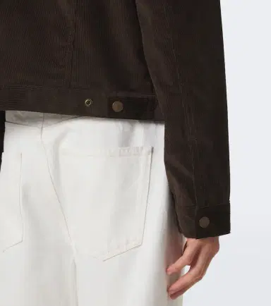 Acne Studios Patch-appliqué cotton corduroy jacket | Thumbnail 3