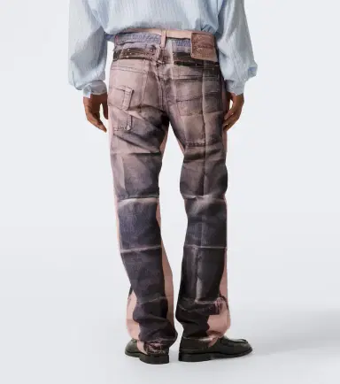 Acne Studios 1996M trompe l'ail straight jeans | Thumbnail 5 Acne Studios 1996M trompe l'ail straight jeans | Thumbnail 5