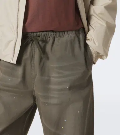 Acne Studios Cotton twill wide-leg pants | Thumbnail 2