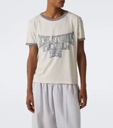 Acne Studios Logo cotton jersey T-shirt | Thumbnail 2 Acne Studios Logo cotton jersey T-shirt | Thumbnail 2
