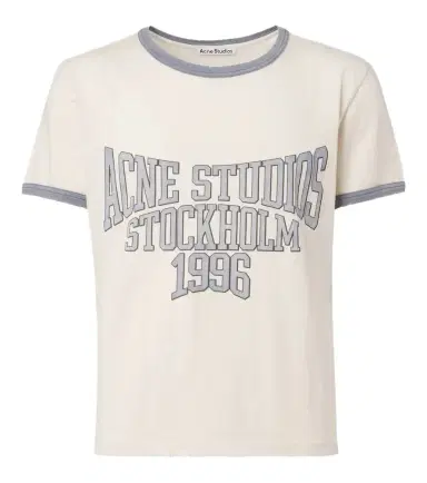 Acne Studios Logo cotton jersey T-shirt | Thumbnail 1 Acne Studios Logo cotton jersey T-shirt | Thumbnail 1