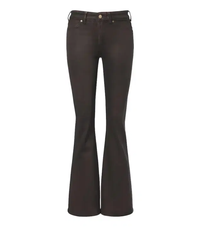 7 For All Mankind The Leggy bootcut coated jeans