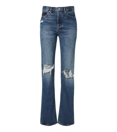 Frame The Vertical distressed straight jeans | Thumbnail 1
