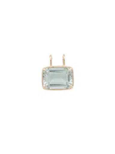 Wish Fine Jewelry 25.03ct Green Amethyst 18K Gold Medium Statement Pendant | Thumbnail 1 Wish Fine Jewelry 25.03ct Green Amethyst 18K Gold Medium Statement Pendant | Thumbnail 1