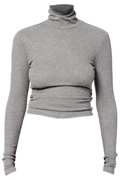 Citizens of Humanity Caradene Turtleneck - Heather Charcoal | Thumbnail 1