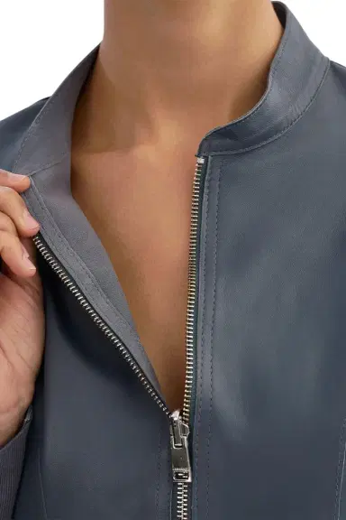 LAMARQUE Chapin Reversible Jacket - Graphite | Thumbnail 3 LAMARQUE Chapin Reversible Jacket - Graphite | Thumbnail 3