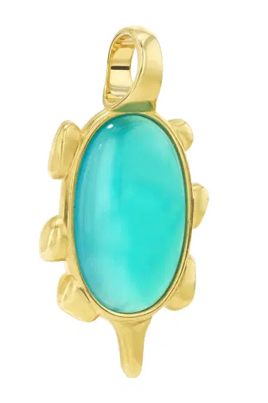 VRAM Chrysocolla Chrona Pendant | Thumbnail 1 VRAM Chrysocolla Chrona Pendant | Thumbnail 1