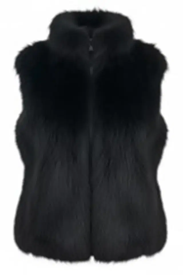 SUSAN BENDER Funnel Neck Zip Vest