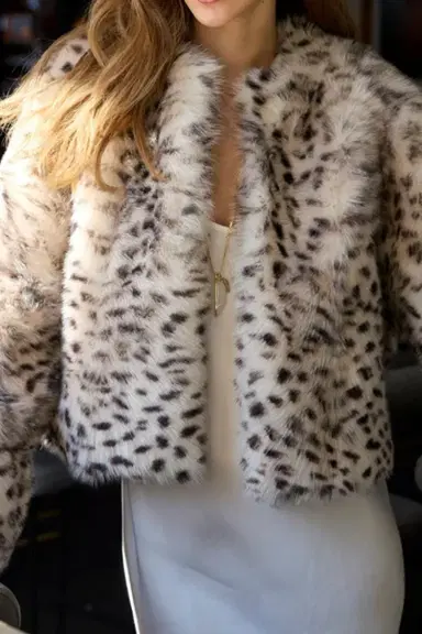 SUSAN BENDER Shearling Chubby Jacket | Thumbnail 2