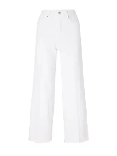 Frame Le Slim Palazzo Frayed High-rise Wide-leg Jeans | Thumbnail 1 Frame Le Slim Palazzo Frayed High-rise Wide-leg Jeans | Thumbnail 1