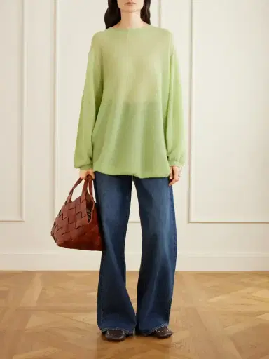 The Elder Statesman Cashmere Sweatshirt | Thumbnail 2 The Elder Statesman Cashmere Sweatshirt | Thumbnail 2