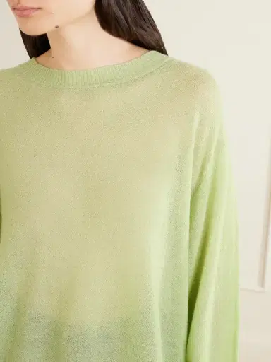 The Elder Statesman Cashmere Sweatshirt | Thumbnail 4 The Elder Statesman Cashmere Sweatshirt | Thumbnail 4