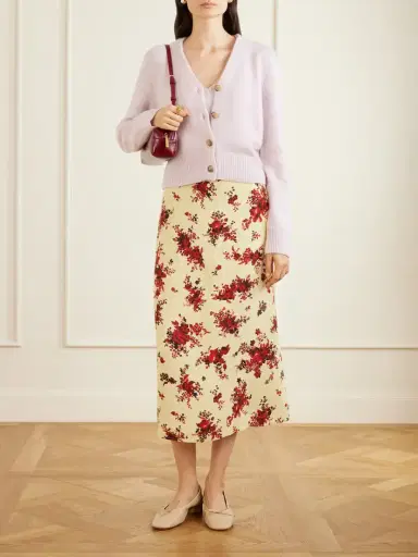 Brandon Maxwell The Sloane Silk And Cashmere-blend Knitted Cardigan | Thumbnail 2 Brandon Maxwell The Sloane Silk And Cashmere-blend Knitted Cardigan | Thumbnail 2