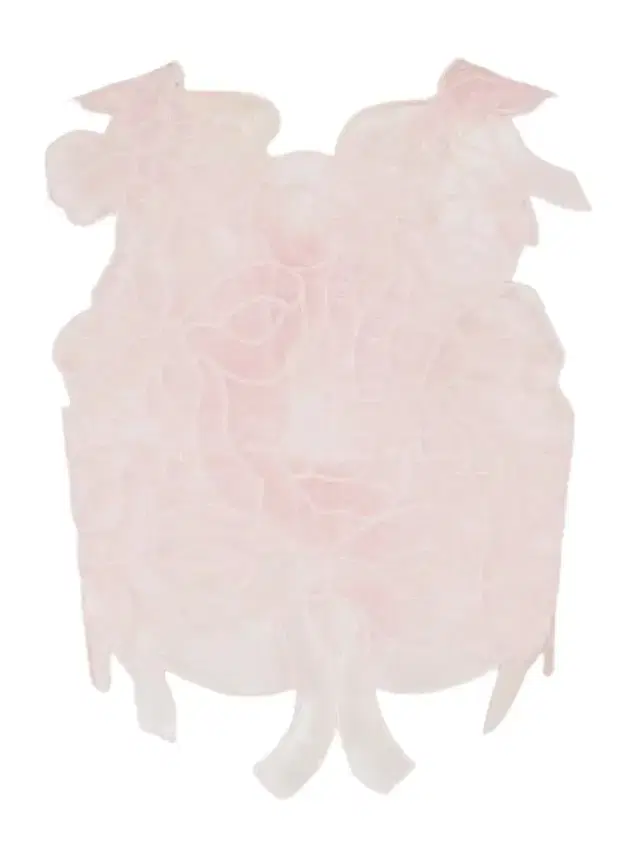 Cecilie Bahnsen Aya Embroidered Crinkled Organza Top