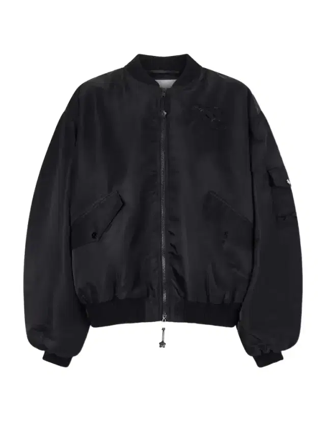 Cecilie Bahnsen Cbfeilan Knotted Embroidered Shell Bomber Jacket