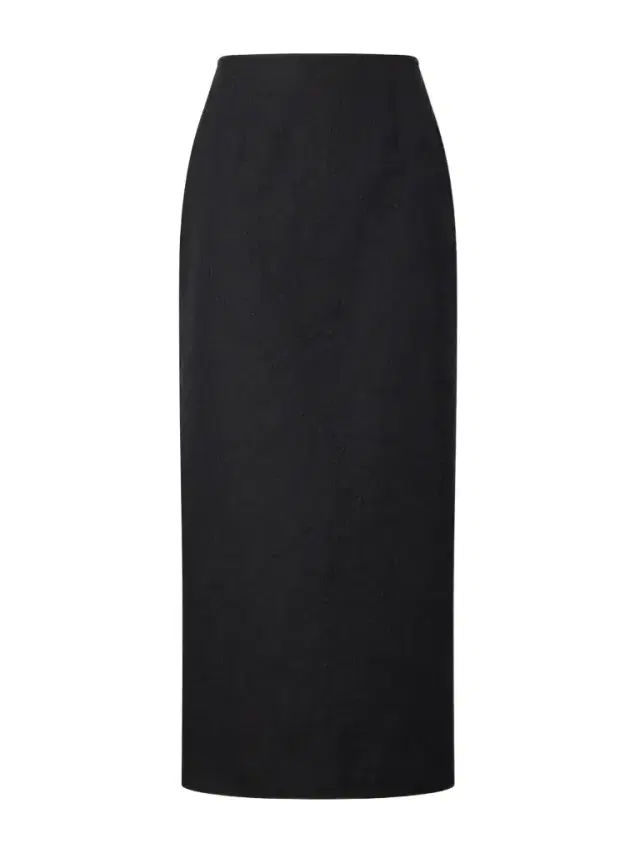 Cbuka Cotton-blend Matelassé Midi Skirt