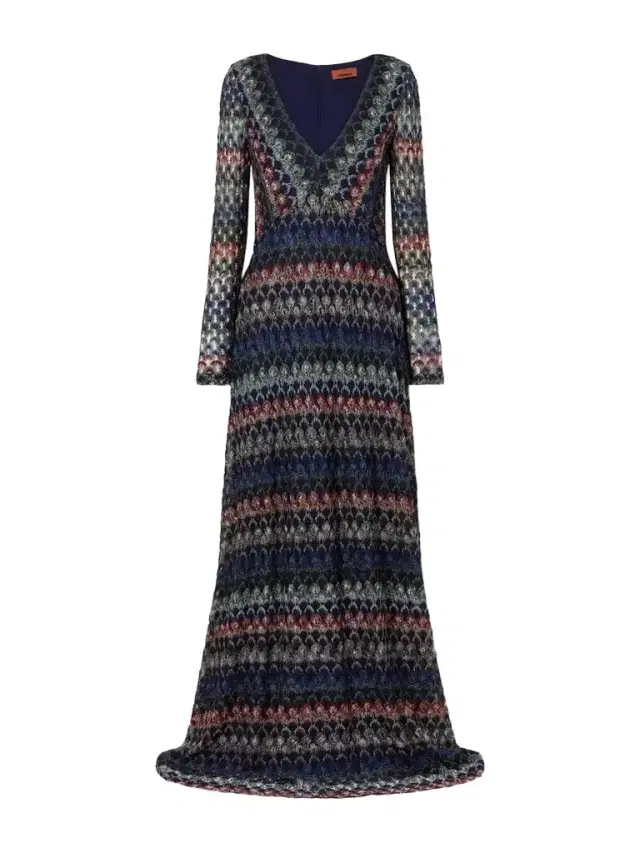 Missoni Embellished Crochet-knit Midi Dress