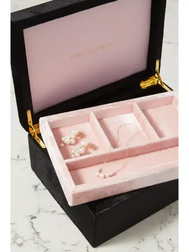 Sophie Bille Brahe Trésor Large Velvet Jewelry Box | Thumbnail 2